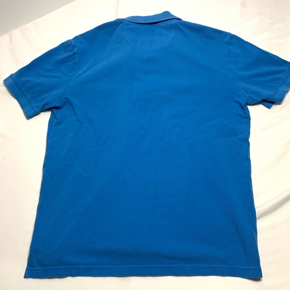 🛑SOLD🛑Men's Lacoste Blue Polo Big Croc Logo - Picture 2 of 5